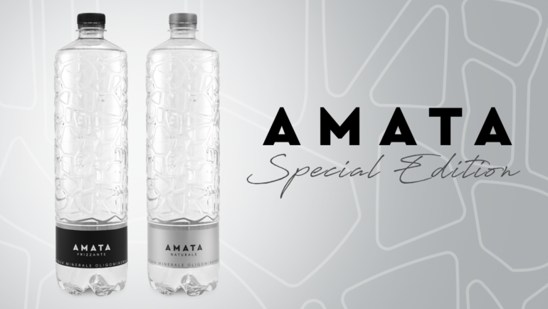 Acqua Amata lancia “Special Edition”, la nuova bottiglia dedicata all’alta ristorazione.